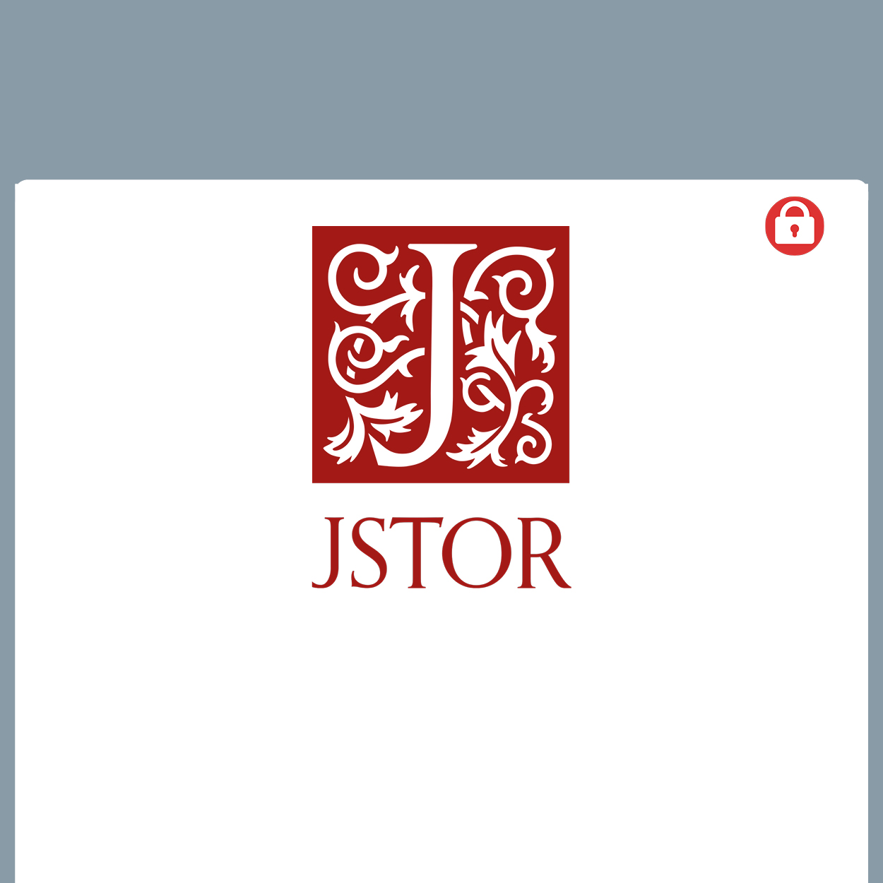 visuel JSTOR