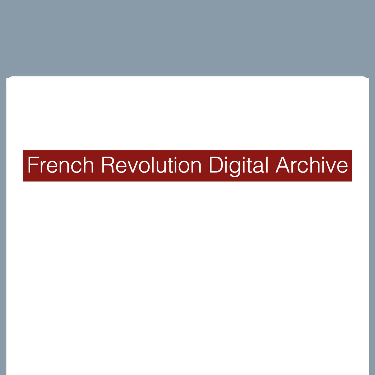 visuel Révolution française