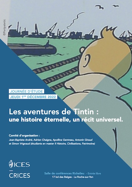 221201 Journée D'études Aventures Tintin