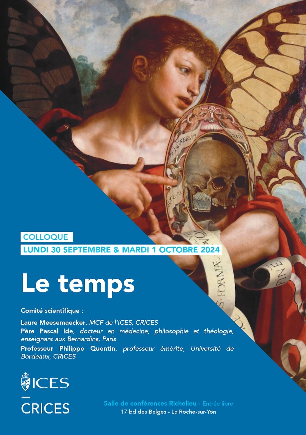 Affiche Biblio Le Temps