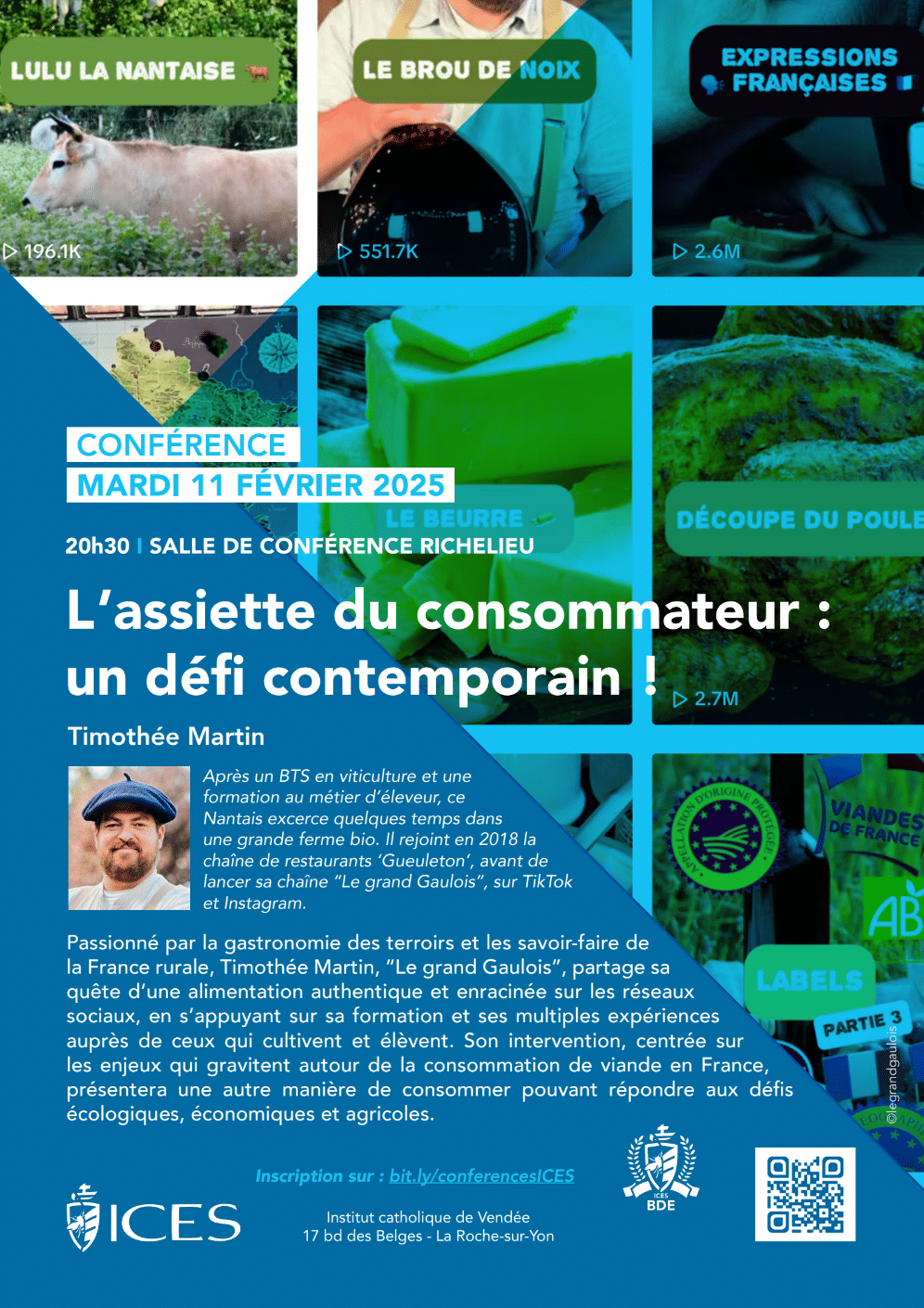 Conference Lassiette Du Consommateur Un Defi Contemporain