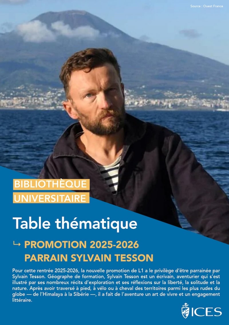 Affiche Sylvain Tesson