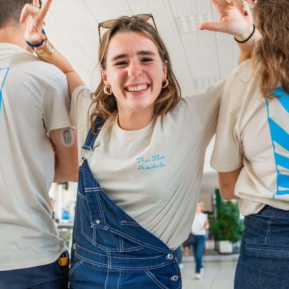 Présidente de l'association voile