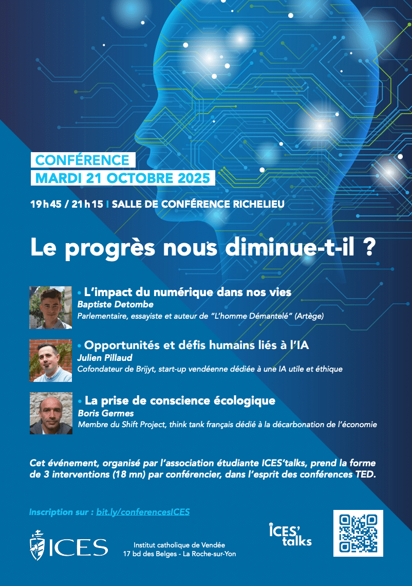 Conference Ices Talk Le Progres Nous Diminue T Il ?