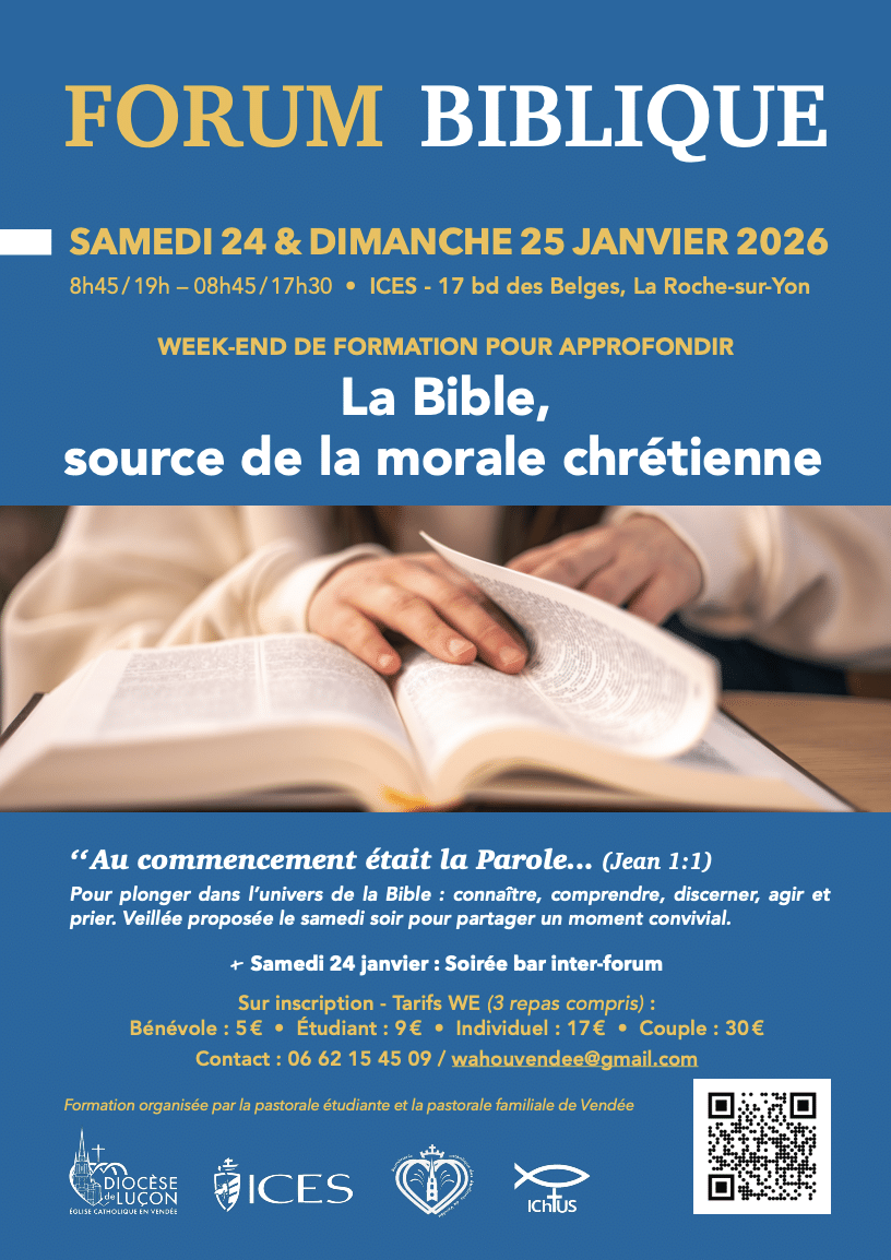 Affiche forum biblique