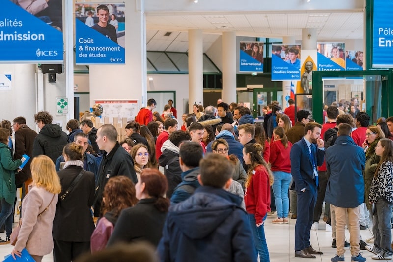 Vue d'ensemble lors des JPO