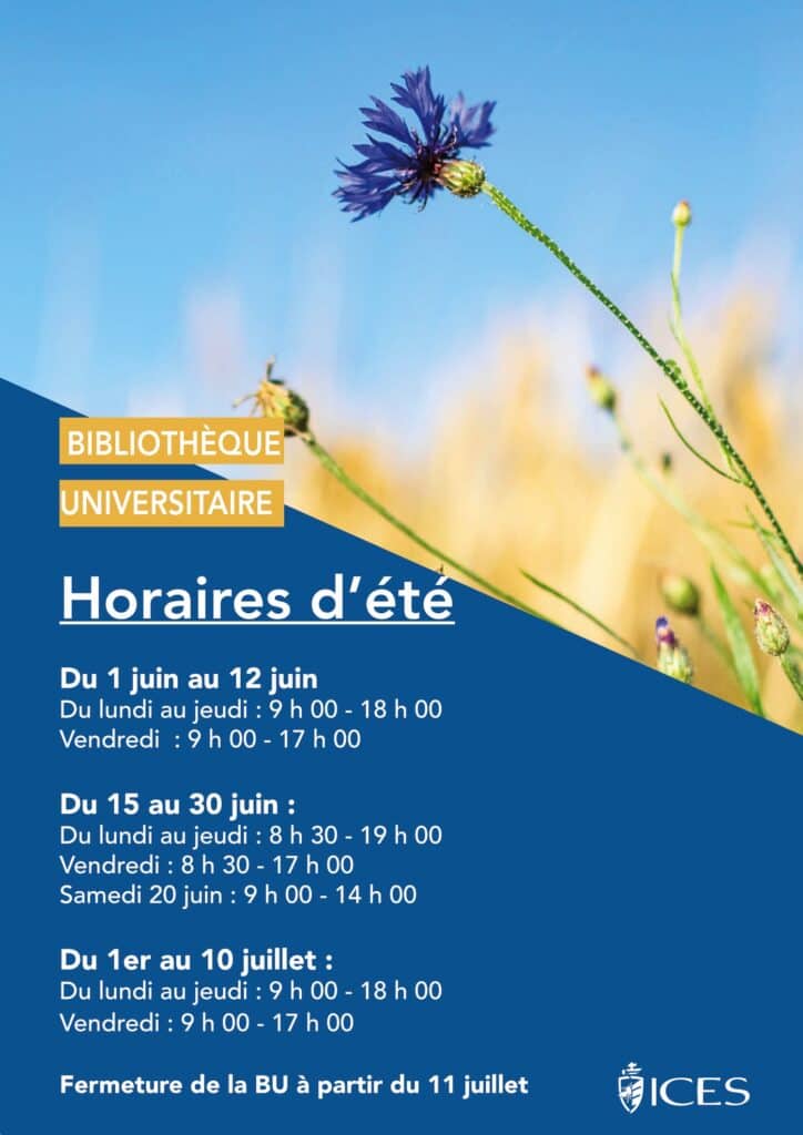 Horaires Juin Juillet Site
